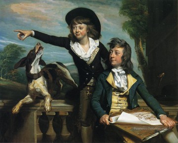 Charles Callis Western et son frère Shirley Western John Singleton Copley Peinture à l'huile